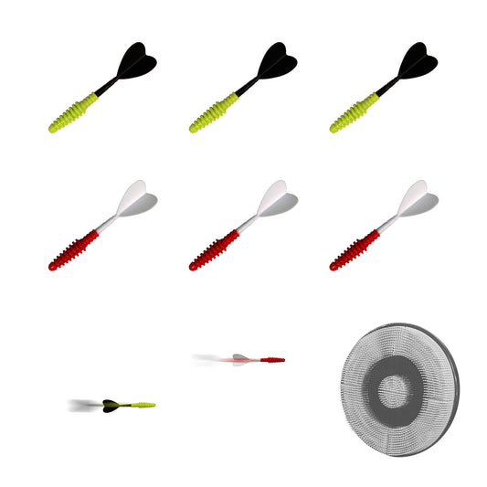 6 Pcs Dart Replacement for Bristle Target Board
